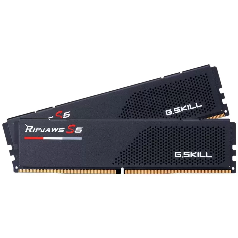 Оперативная память DRAM G.Skill Ripjaws S5 6000J3036F16GX2-RS5K KIT 32GB (2x16GB) DDR5 DIMM 6000MHz CL30 Intel XMP 3.0 1.35V Цвет:чёрный Оперативная память DRAM G.Skill Ripjaws S5 6000J3036F16GX2-RS5K KIT 32GB (2x16GB) DDR5 DIMM 6000MHz CL30 Intel XMP 3.0 1.35V Цвет:чёрный