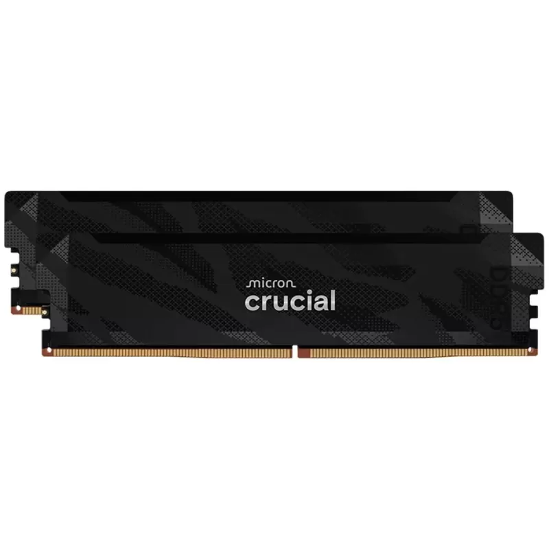 Память Crucial Pro Overclocking CP2K16G64C32U5B KIT 32GB (2x16GB) DDR5 6400MHz Цвет:чёрный Память Crucial Pro Overclocking CP2K16G64C32U5B KIT 32GB (2x16GB) DDR5 6400MHz Цвет:чёрный