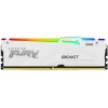 Память Kingston C32 Fury Beast RGB KF564C32BWEAK2-32 KIT 32GB - 2x16 (Dual) DDR5 6400MHz 32 1.4V Цвет:белый