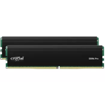 זיכרון Crucial Pro DDR4 UDIMM 64GB Kit (2x32) 3200MHz CP2K32G4DFRA32A 64GB DDR4 DIMM 3200MHz זיכרון Crucial Pro DDR4 UDIMM 64GB Kit (2x32) 3200MHz CP2K32G4DFRA32A 64GB DDR4 DIMM 3200MHz