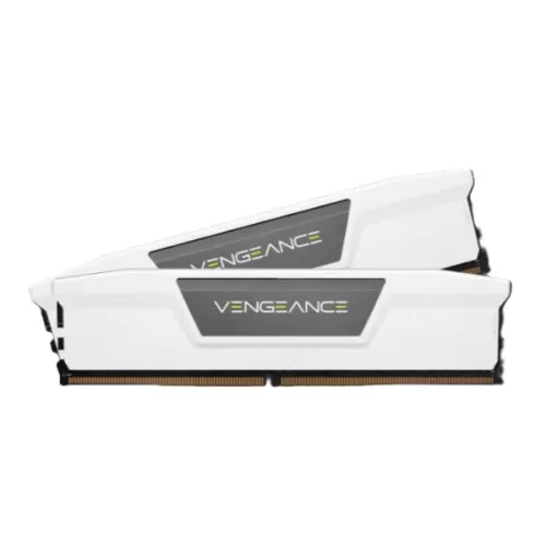 Оперативная память DRAM Corsair Vengeance DDR5 32GB (2x16) 6000MHz C38 white CMK32GX5M2D6000Z38W 32GB DDR5 DIMM 6000MHz
