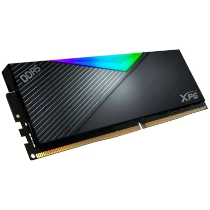 זיכרון לנייח DRAM Adata XPG Lancer RGB DDR5 32GB 6400MHz שחור AX5U6400C3232G-CLARBK 32GB DDR5 6400MHz CL32 Intel XMP 3.0 and AMD EXPO זיכרון לנייח DRAM Adata XPG Lancer RGB DDR5 32GB 6400MHz שחור AX5U6400C3232G-CLARBK 32GB DDR5 6400MHz CL32 Intel XMP 3.0 and AMD EXPO
