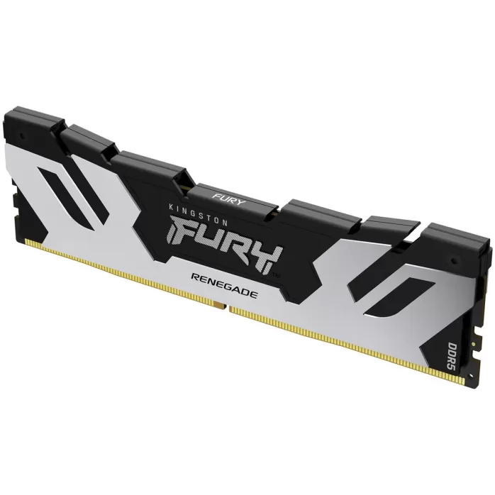 זיכרון לנייח DRAM Kingston FURY Renegade DDR5 24GB 7200MHz CL38 KF572C38RS-24 24GB DDR5 7200MHz צבע כסוף, שחור זיכרון לנייח DRAM Kingston FURY Renegade DDR5 24GB 7200MHz CL38 KF572C38RS-24 24GB DDR5 7200MHz צבע כסוף, שחור
