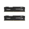 Desktop Memory DRAM Kingston HyperX FURY Black Series HX426C16FB2K2/16 KIT 16GB (2X8GB) DDR4 2666MHz