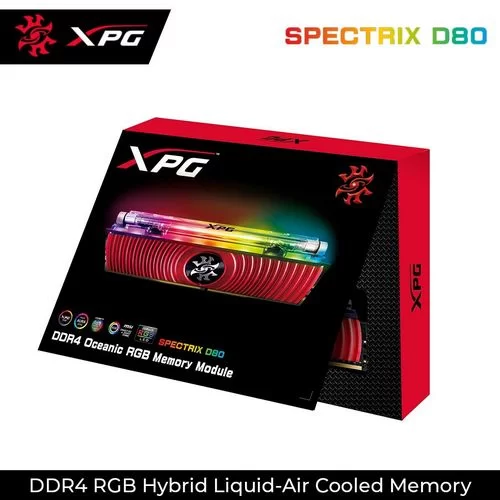 Desktop Memory DRAM Adata XPG SPECTRIX D80 AX4U300038G16-DR80 KIT 16GB (2x8GB) DDR4 DIMM 3000MHz