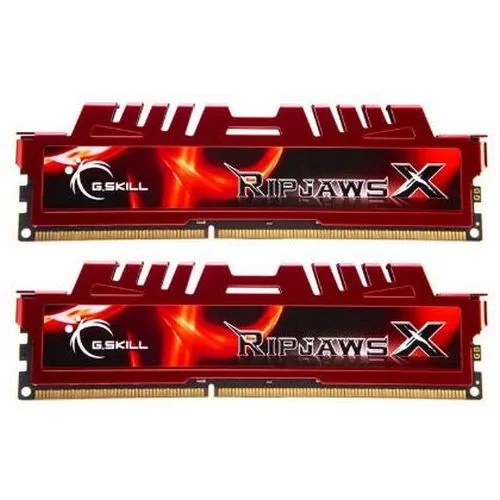 Оперативная память DRAM G.Skill RipjawsX F3-12800CL10D-16GBXL KIT 16GB (2X8GB) DDR3 DIMM 1600MHz 10-10-10-30 1.5v OEM, без оригинальной упаковки