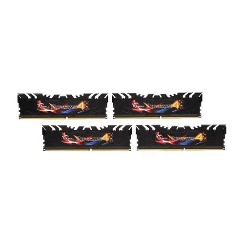Desktop Memory DRAM G.Skill Ripjaws 4 F4-3200C16Q-16GRKD KIT 16GB (4X4GB) DDR4 3200MHz 16-16-16-36 1.35V OEM, no package