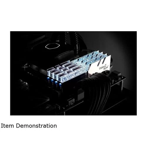 זיכרון לנייח DRAM G.Skill Trident Z Royal F4-3600C16Q-32GTRS KIT 32GB (4X8GB) DDR4 3600MHz CL16-16-16-36 OEM, ללא אריזה צבע לבן זיכרון לנייח DRAM G.Skill Trident Z Royal F4-3600C16Q-32GTRS KIT 32GB (4X8GB) DDR4 3600MHz CL16-16-16-36 OEM, ללא אריזה צבע לבן