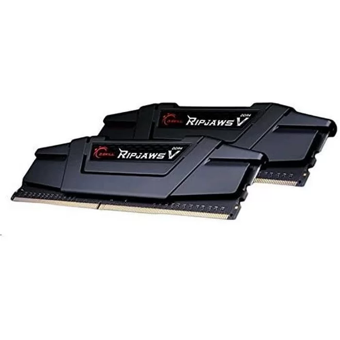 זיכרון לנייח DRAM G.Skill Ripjaws V F4-3600C16D-16GVKC KIT 16GB (2X8GB) DDR4 DIMM 3600MHz 16-19-19-39 1.2V OEM, ללא אריזה צבע שחור