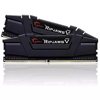 זיכרון לנייח DRAM G.Skill Ripjaws V F4-3600C16D-16GVKC KIT 16GB (2X8GB) DDR4 DIMM 3600MHz 16-19-19-39 1.2V OEM, ללא אריזה צבע שחור