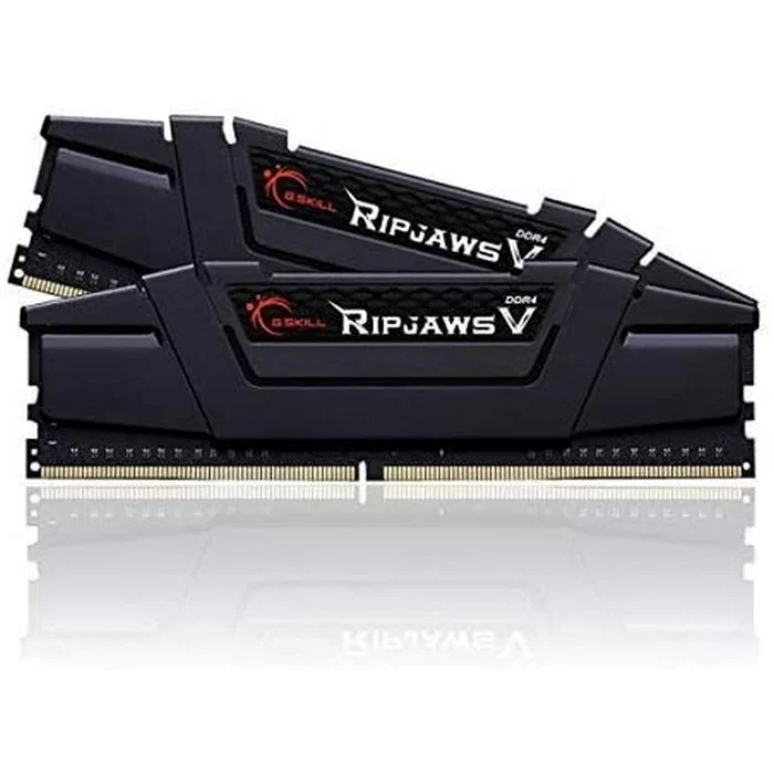 זיכרון לנייח DRAM G.Skill Ripjaws V F4-3600C16D-16GVKC KIT 16GB (2X8GB) DDR4 DIMM 3600MHz 16-19-19-39 1.2V OEM, ללא אריזה צבע שחור