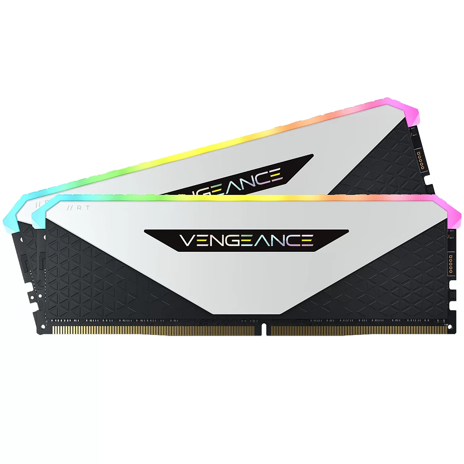 Оперативная память DRAM Corsair VENGEANCE RGB RT CMN32GX4M2Z3600C18W KIT 32GB (2x16GB) DDR4 DIMM 3600MHz 18-22-22-42 Цвет:белый