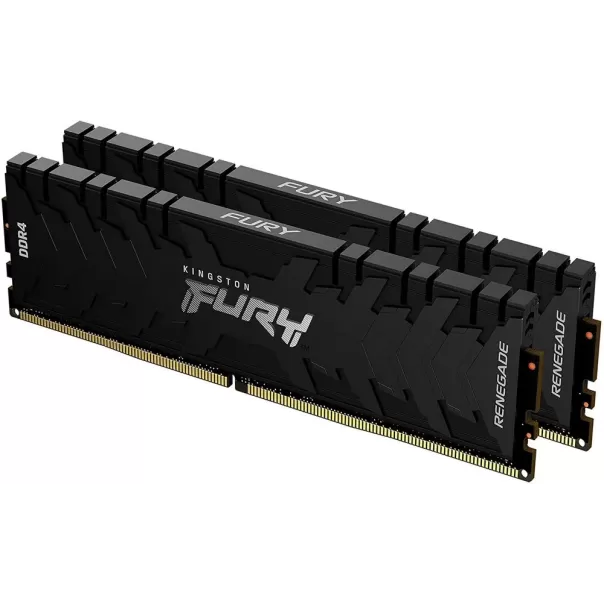 Desktop Memory DRAM Kingston Fury Beast KF432C16RB1K2/32 KIT 32GB (2x16GB) DDR4 DIMM 3200MHz 17 cycles