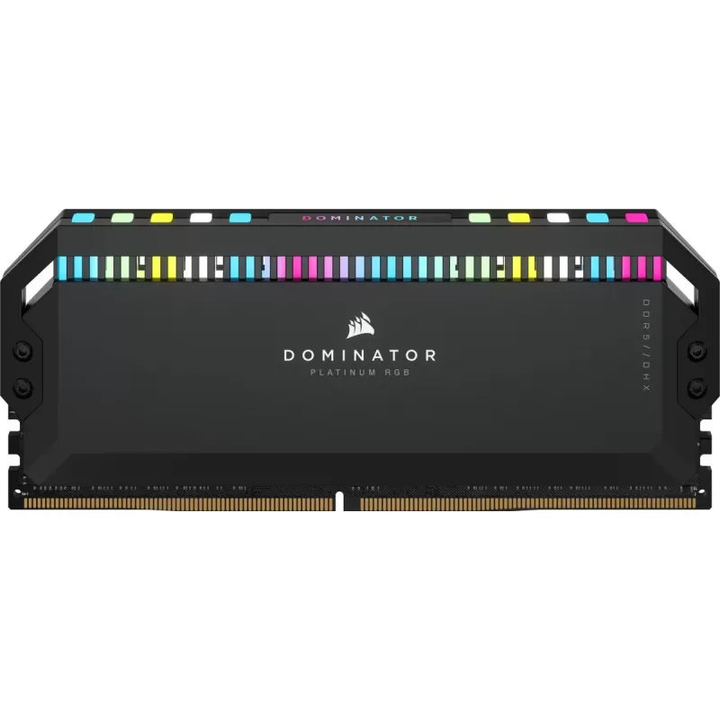 זיכרון לנייח DRAM Corsair DOMINATOR PLATINUM RGB CMT32GX5M2B5200C40 KIT 32GB (2x16GB) DDR5 5200MHz C40 צבע שחור זיכרון לנייח DRAM Corsair DOMINATOR PLATINUM RGB CMT32GX5M2B5200C40 KIT 32GB (2x16GB) DDR5 5200MHz C40 צבע שחור