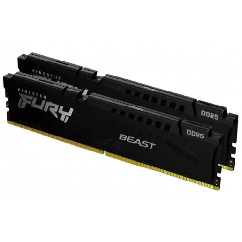 Desktop Memory DRAM Kingston Fury Beast KF556C40BBK2-32 KIT 32GB (2x16GB) DDR5 Desktop Memory DRAM Kingston Fury Beast KF556C40BBK2-32 KIT 32GB (2x16GB) DDR5