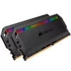 זיכרון לנייח DRAM Corsair DOMINATOR PLATINUM RGB CMT16GX4M2C3600C18 KIT 16GB (2X8GB) DDR4 DIMM 3600MHz CL18 צבע שחור