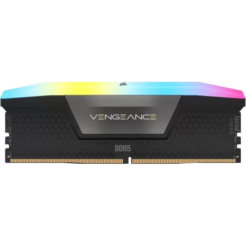 Desktop Memory DRAM Corsair VENGEANCE RGB CMH32GX5M2X7200C34 KIT 32GB (2x16GB) DDR5 DIMM 7200MHz CL34 Color:black