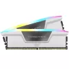 זיכרון לנייח DRAM Corsair VENGEANCE RGB CMH64GX5M2B6000C40W KIT 64GB (2X32GB)