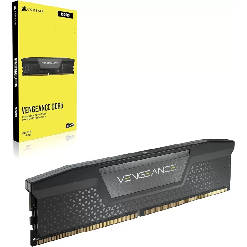 Desktop Memory DRAM Corsair VENGEANCE CMK96GX5M2B5200C38 KIT 96GB (2X48GB) DDR5 Desktop Memory DRAM Corsair VENGEANCE CMK96GX5M2B5200C38 KIT 96GB (2X48GB) DDR5