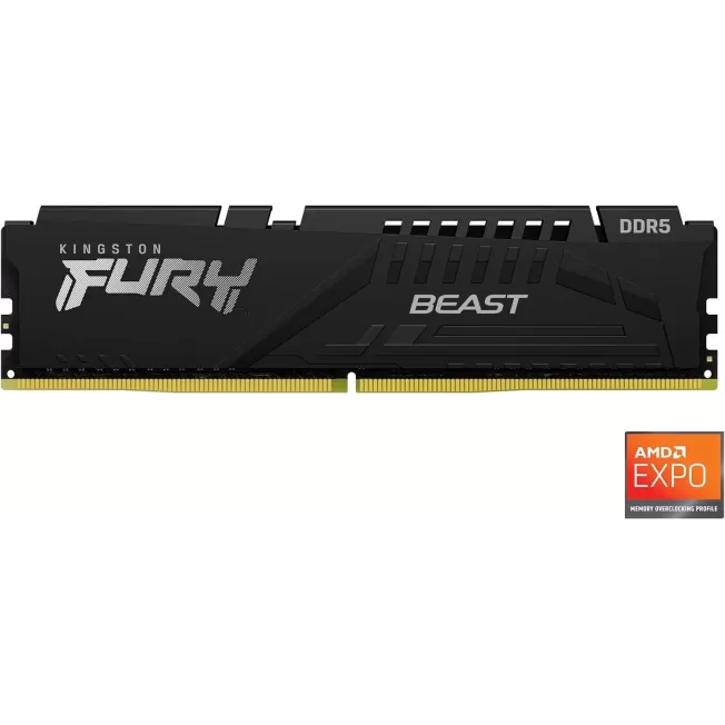 Оперативная память DRAM Kingston FURY Beast Black EXPO KF560C36BBE-16 16GB DDR5 DIMM 6000MHz CL36 Цвет:чёрный