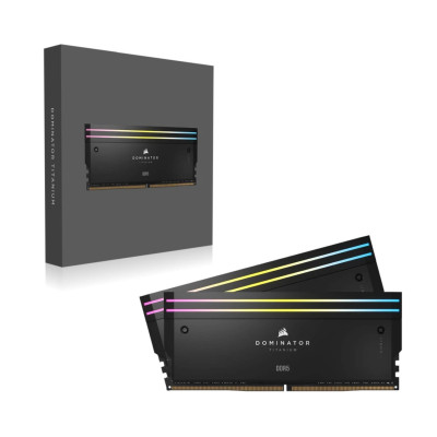Оперативная память DRAM Corsair Dominator Titanium RGB CMP48GX5M2X8000C38 48GB Оперативная память DRAM Corsair Dominator Titanium RGB CMP48GX5M2X8000C38 48GB