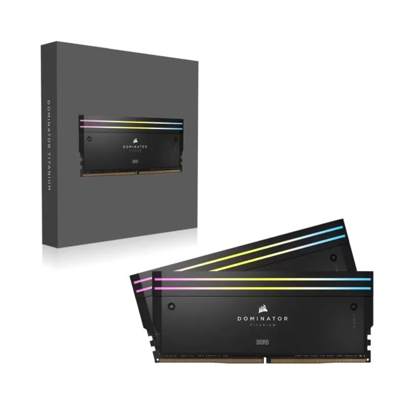 Desktop Memory DRAM Corsair Dominator Titanium RGB CMP48GX5M2X8000C38 KIT 48GB Desktop Memory DRAM Corsair Dominator Titanium RGB CMP48GX5M2X8000C38 KIT 48GB