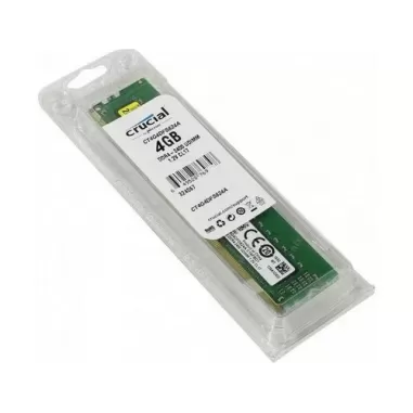 Desktop Memory DRAM Crucial CT4G4DFS824A 4GB DDR4 DIMM 2400MHz