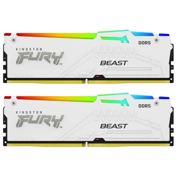זיכרון לנייח DRAM Kingston Fury Beast RGB KF556C36BWEAK2-32 KIT 32GB (2x16GB)