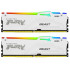 זיכרון לנייח DRAM Kingston Fury Beast RGB KF556C36BWEAK2-32 KIT 32GB (2x16GB)