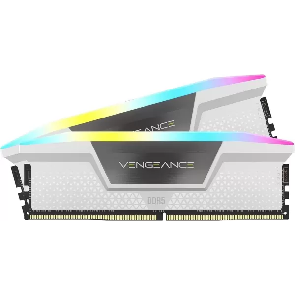 Desktop Memory DRAM Corsair Vengeance CMH32GX5M2B6400Z36W KIT 32GB (2x16GB) DDR5 DIMM 6400MHz CL36 1.1V Color:white