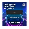 זיכרון לנייח DRAM Crucial Pro CP32G64C40U5B 32GB DDR5 DIMM 6400MHz CL40 1.35V צבע שחור זיכרון לנייח DRAM Crucial Pro CP32G64C40U5B 32GB DDR5 DIMM 6400MHz CL40 1.35V צבע שחור