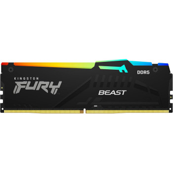זיכרון לנייח DRAM Kingston Fury Beast RGB KF564C32BBA-32 32GB DDR5 6400MHz CL40