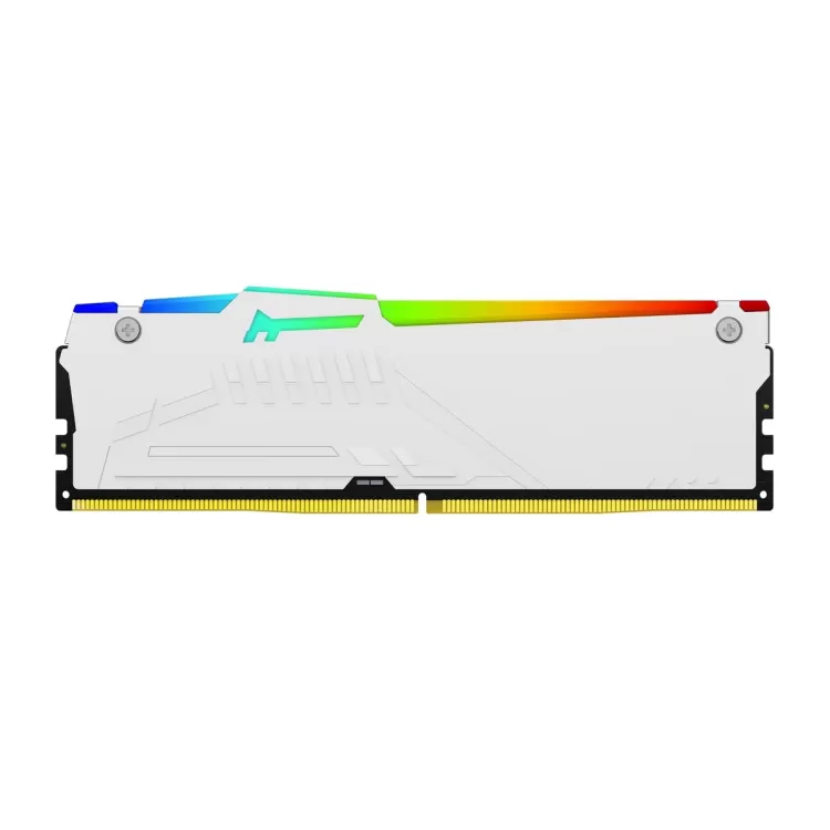 זיכרון לנייח DRAM Kingston Beast RGB DDR5 DIMM 16GB 6000MT/s CL30 EXPO לבן KF560C30BWEA-16 16GB DDR5 DIMM 6000MHz