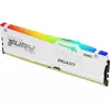 זיכרון לנייח DRAM Kingston Beast RGB DDR5 DIMM 16GB 6000MT/s CL30 EXPO לבן KF560C30BWEA-16 16GB DDR5 DIMM 6000MHz