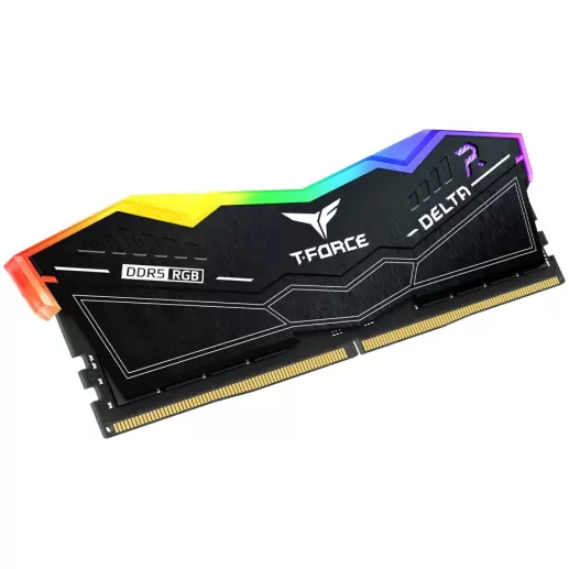 Desktop Memory DRAM TeamGroup T-Force Delta RGB 16GB DDR5 5600MHz CL40 black FF3D516G5600HC40BBK 16GB DDR5 DIMM 5600MHz