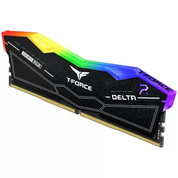 Desktop Memory DRAM TeamGroup T-Force Delta RGB 16GB DDR5 5600MHz CL40 black FF3D516G5600HC40BBK 16GB DDR5 DIMM 5600MHz