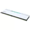 זיכרון לנייח DRAM Klevv DDR5 32GB (2x16GB) 6000 CL30 CRAS V RGB White KD5AGUA80-60A300J KIT 32GB (2x16GB) DDR5 6000MHz CL30 צבע לבן