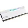 זיכרון לנייח DRAM Klevv DDR5 32GB (2x16GB) 6000 CL30 CRAS V RGB White KD5AGUA80-60A300J KIT 32GB (2x16GB) DDR5 6000MHz CL30 צבע לבן