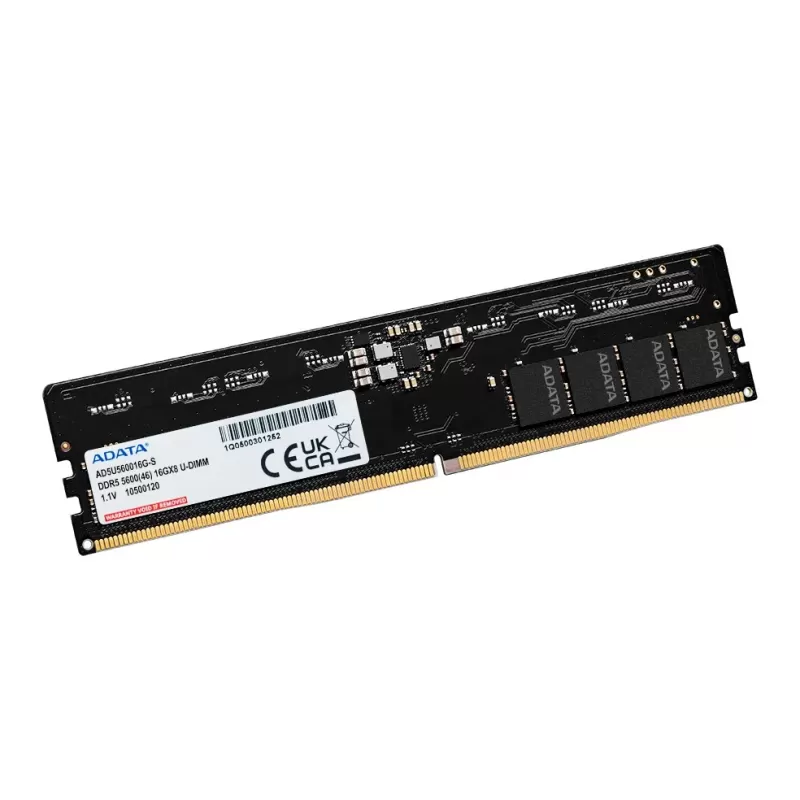 Desktop Memory DRAM Adata Premier DDR5 U-DIMM 16GB 5600MHz AD5U560016G-S 16GB DDR5 5600MHz Color:black