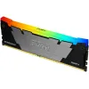 Desktop Memory DRAM Kingston FURY Renegade RGB DDR4 32GB Kit (2x16) 3200MHz CL16 1Gx8 black KF432C16RB12AK2/32 32GB DDR4 3200MHz