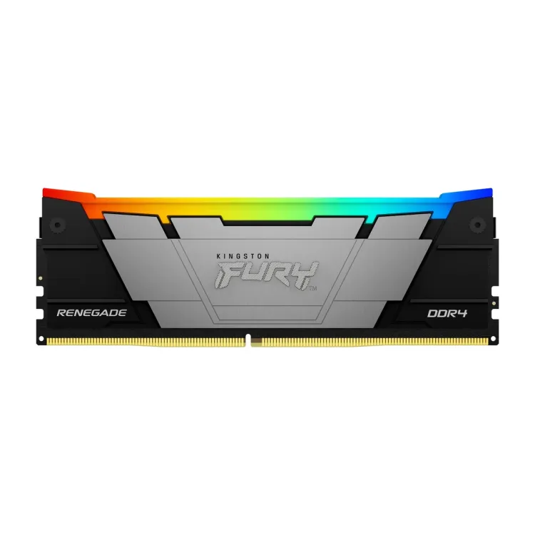 Desktop Memory DRAM Kingston FURY Renegade RGB DDR4 32GB Kit (2x16) 3200MHz CL16 1Gx8 black KF432C16RB12AK2/32 32GB DDR4 3200MHz