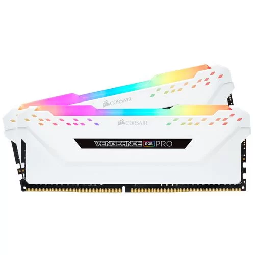 זיכרון לנייח DRAM Corsair Vengeance RGB Pro CMW16GX4M2A2666C16W KIT 16GB (2X8GB) DDR4 DIMM 2666MHz צבע לבן זיכרון לנייח DRAM Corsair Vengeance RGB Pro CMW16GX4M2A2666C16W KIT 16GB (2X8GB) DDR4 DIMM 2666MHz צבע לבן
