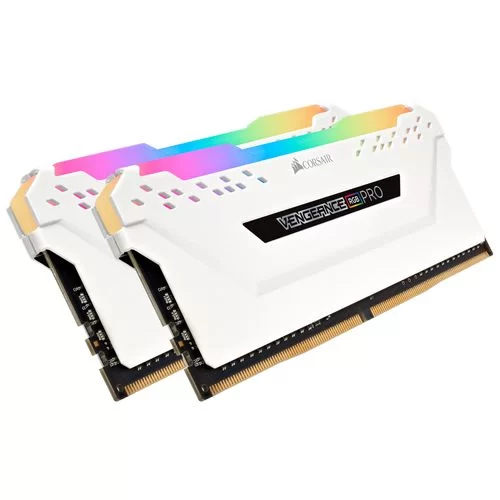 זיכרון לנייח DRAM Corsair Vengeance RGB Pro CMW16GX4M2A2666C16W KIT 16GB (2X8GB) DDR4 DIMM 2666MHz צבע לבן זיכרון לנייח DRAM Corsair Vengeance RGB Pro CMW16GX4M2A2666C16W KIT 16GB (2X8GB) DDR4 DIMM 2666MHz צבע לבן