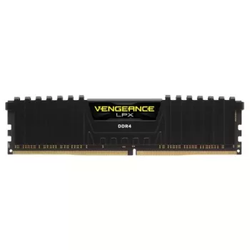זיכרון לנייח DRAM Corsair VENGEANCE LPX  CMK32GX4M1A2666C16 32GB DDR4 2666MHz 1.2V צבע שחור