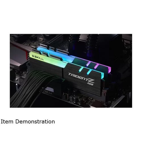 Оперативная память DRAM G.Skill Trident Z RGB F4-4400C18D-16GTZR KIT 16GB (2X8GB) DDR4 DIMM 4400MHz 18-19-19-39 1.4V OEM, без оригинальной упаковки