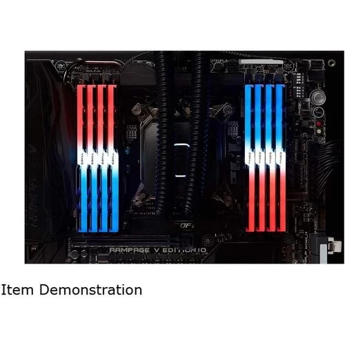 Desktop Memory DRAM G.Skill Trident Z RGB F4-3600C17Q2-128GTZR KIT 128GB (8X16) DDR4 DIMM 3600MHz 17-19-19-39 1.35V OEM, no package Desktop Memory DRAM G.Skill Trident Z RGB F4-3600C17Q2-128GTZR KIT 128GB (8X16) DDR4 DIMM 3600MHz 17-19-19-39 1.35V OEM, no package