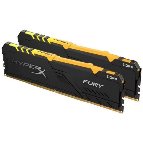 Desktop Memory DRAM Kingston HyperX Fury HX434C16FB3AK2/32 KIT 32GB (2x16GB) DDR4 DIMM 3466MHz 16