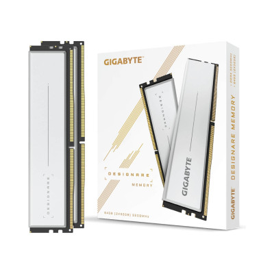 זיכרון לנייח DRAM Gigabyte DESIGNARE GP-DSG64G32 KIT 64GB (2X32GB) DDR4 3200MHz זיכרון לנייח DRAM Gigabyte DESIGNARE GP-DSG64G32 KIT 64GB (2X32GB) DDR4 3200MHz