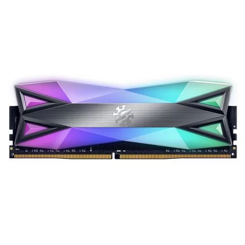 זיכרון לנייח DRAM Adata XPG SPECTRIX D60G AX4U360038G17-DT60 KIT 16GB (2X8GB) DDR4 DIMM 3600MHz CL17-18-18 צבע אפור