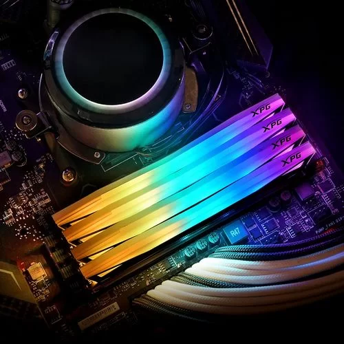 זיכרון לנייח DRAM Adata XPG SPECTRIX D60G AX4U360038G17-DT60 KIT 16GB (2X8GB) DDR4 DIMM 3600MHz CL17-18-18 צבע אפור
